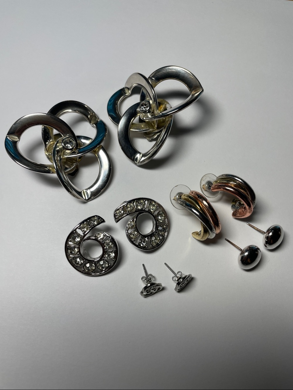 5 pairs assorted Vintage to Modern Earrings